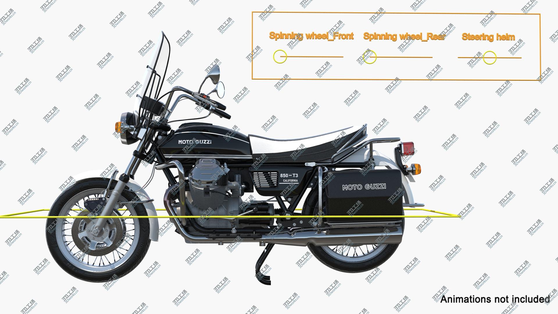 images/goods_img/202104093/3D Moto Guzzi 850 T3 Classic Motorbike Rigged model/3.jpg